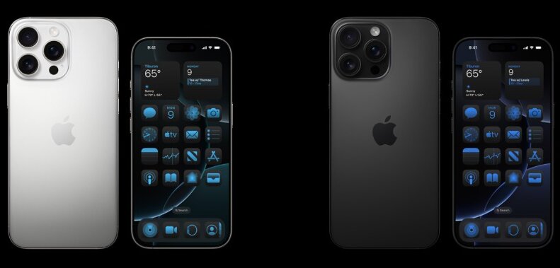 Дизайн смартфонов iPhone 16 Pro и 16 Pro Max