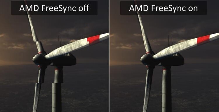 Принципиальная разница между включенным режимом FreeSync и без него