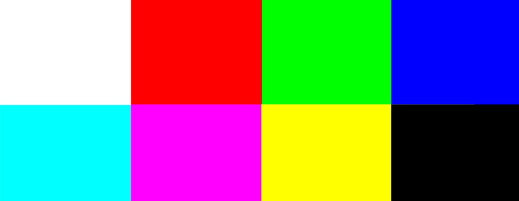 Пример изображения для проверки телевизора на битые пиксели