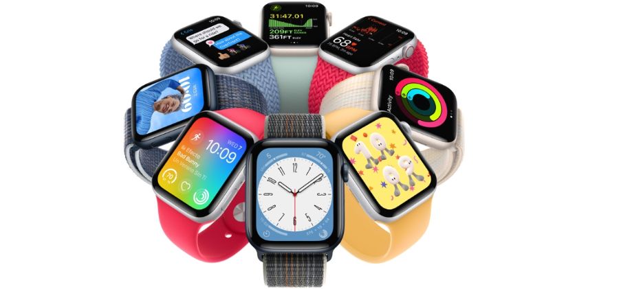 Дизайн новых Apple Watch SE