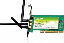 Беспроводной сетевой PCI адаптер TP-LINK TL-WN951N 300N (3-Antenna)