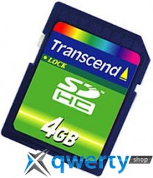 Transcend SDHC 4 GB Class 4 TS4GSDHC4