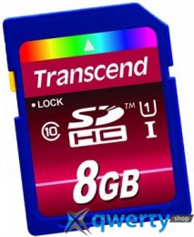Transcend SDHC 8 GB Class 10 UHS-I Ultimate (X600) TS8GSDHC10U1