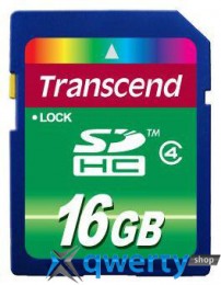 Transcend SDHC 16 GB Class 4 TS16GSDHC4