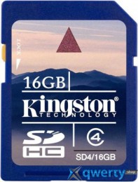 Kіngston SDHC 16 GB Class 4 SD4/16GB