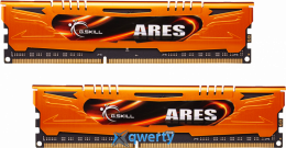 2x4096Mb DDR3 2133Mhz G.Skill 11-11-11-30 1.6V ARES LP series Orange (F3-2133C11D-8GAO)