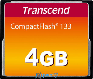 CompactFlash Transcend 133 4GB (TS4GCF133)