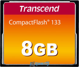 CompactFlash Transcend 133 8GB (TS8GCF133)
