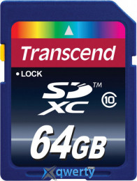 SD Transcend 200X 64GB Class 10 (TS64GSDXC10)