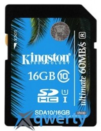Kingston Ultimate SDHC 16GB Class 10 UHS-I (SDA10/16GB)