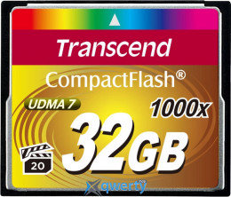 CompactFlash Transcend 1000X 32GB (TS32GCF1000)