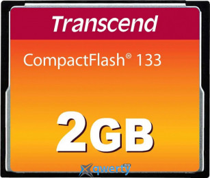 CompactFlash Transcend 133 2GB (TS2GCF133)