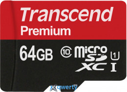 microSD Transcend 400X 64GB Class 10 (TS64GUSDU1)