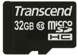 microSD Transcend 32GB Class 10 (TS32GUSDC10)