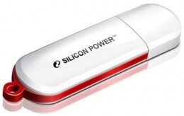 SILICON POWER LUX mini 320 8 GB White SP008GBUF2320V1W