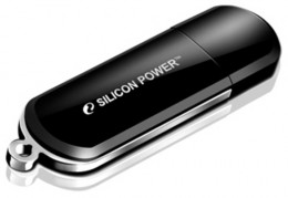 SILICON POWER LUX mini 322 64 GB Black SP064GBUF2322V1K