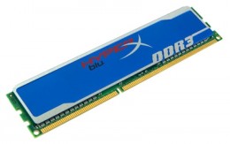 8GB DDR3-1600 PC3-12800 Kingston HyperX Blu KHX1600C10D3B1/8G