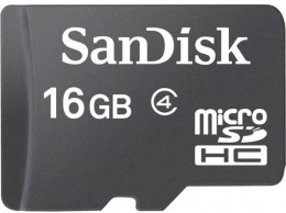Sandisk microSDHC 16 GB Class 4 (SDSDQM-016G-B35N SDSDQM-016G-B35)