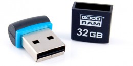Goodram PICCOLO 32 GB Black Retail 10 PD32GH2GRPIKR10