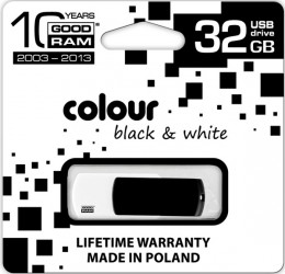 GOODRAM Colour 32 GB Black/White Retail 9 PD32GH2GRCOKWR9