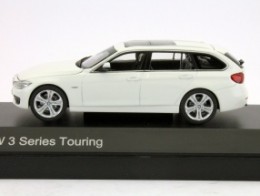 Модель автомобиля BMW 3 Series Touring (F31) year 2012 cream white 1:43 80 42 2 244 249