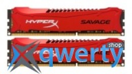 DDR3-1600 16384MB  HyperX Savage Kingston (HX316C9SRK2/16)