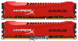 DDR3-2133 8192MB PC3-17000 (Kit of 2x4096) HyperX Savage Kingston (HX321C11SRK2/8)