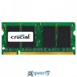 8Gb SO-DIMM DDR3 (2x4GB) 1333 MHz Crucial (CT8G3S1339MCEU)