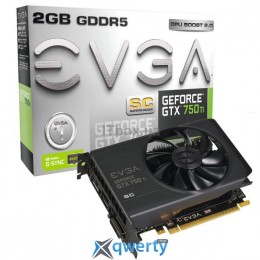 EVGA GeForce GTX 750 Ti 2048MB (02G-P4-3753-KR)