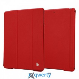 Jison Case PU Smart Case Rose for iPad Air (JS-ID5-09T34)
