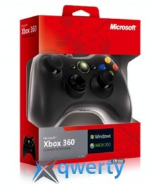 Xbox 360 Controller for Windows Black / Черный проводной геймпад (Xbox 360 & PC)