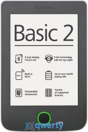PocketBook 614 Basic 2 Grey (PB614-Y-CIS)