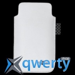 Чехол для iPhone Mini Leather Sleeve White, without tape closure 80 28 2 321 318