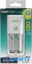 Sony Compact charger+2xAA 1000mAh (BCG34HS2R)