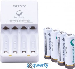 Sony Power Charger +4AA 2500mAh (BCG34HLD4E)