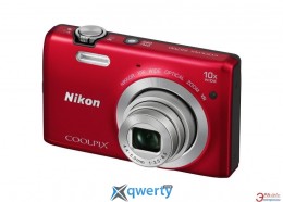 Nikon Coolpix S6700 Red (VNA660E1) Официальная гарантия!