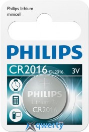 Philips Lithium CR2016/1bl (CR2016/01B)