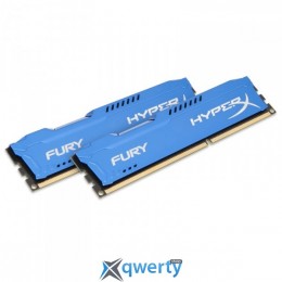 Kingston DDR3-1600 16384MB PC3-12800 (Kit of 2x8192) HyperX FURY Blue (HX316C10FK2/16)