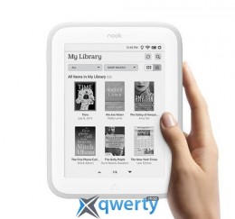 Barnes&Noble Nook Wi-Fi The Simple Touch with Glowlight White (BNRV500)