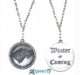 Медальон Game of Thrones Stark Wolf (Winter is Coming)
