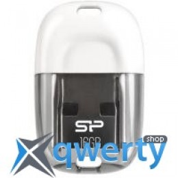 Silicon Power 16GB Touch T09 White USB 2.0 (SP016GBUF2T09V1W)