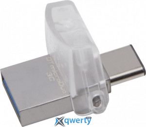 USB-A 3.2 + USB-C 3.2 32GB Kingston DataTraveler microDuo 3C (DTDUO3C/32GB)