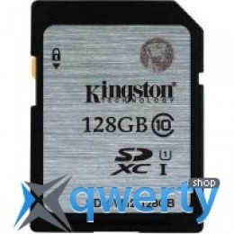 Kingston 128GB SDXC UHS-I Class10 (SD10VG2/128GB)