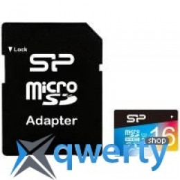 Silicon Power 16GB microSD class10 UHS-I Superior COLOR (SP016GBSTHDU1V20SP)