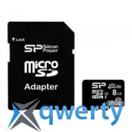 Silicon Power 8Gb microSDHC class 10 (SP008GBSTHBU1V10SP)