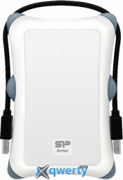 HDD 2.5 USB-A 3.2 Silicon Power Armor A30 2TB White (SP020TBPHDA30S3W)