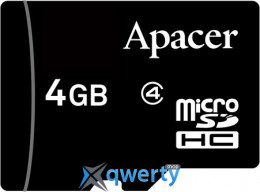 microSD 4GB Apacer Class 4 (AP4GMCSH4-RA)