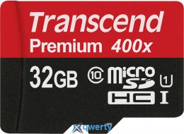 microSD Transcend 400X 32GB Class 10 (TS32GUSDCU1)
