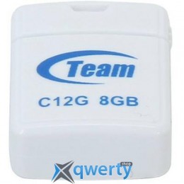 Team 8GB C12G White USB 2.0 (TC12G8GW01)