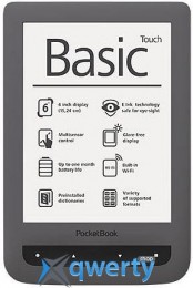PocketBook 624 Basic Touch Grey (PB624-Y-WW)